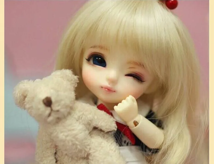 

Bjd sd 1/8yellow moon yellow line eighth children's doll toys