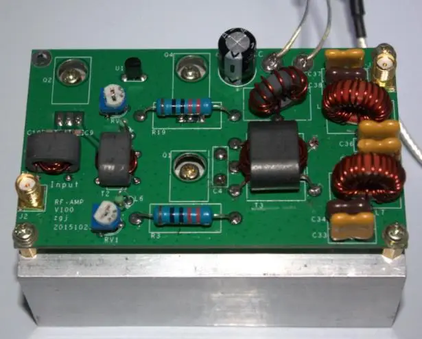 Новый набор линейных усилителей мощности 45 Вт SSB с фильтром нижних частот для