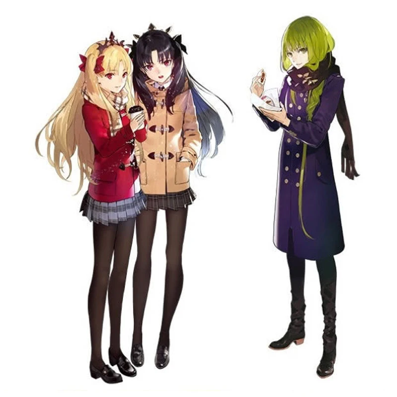 LCSP Fate/Grand Order Rider Ishtar Tohsaka Rin костюм для косплея японская аниме зимняя Униформа