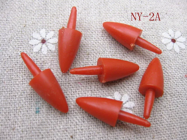 30-150 шт пластиковые игрушки нос(без шайбы) мини Снеговик нос Diy Орнамент Рождественские украшения Ремесло