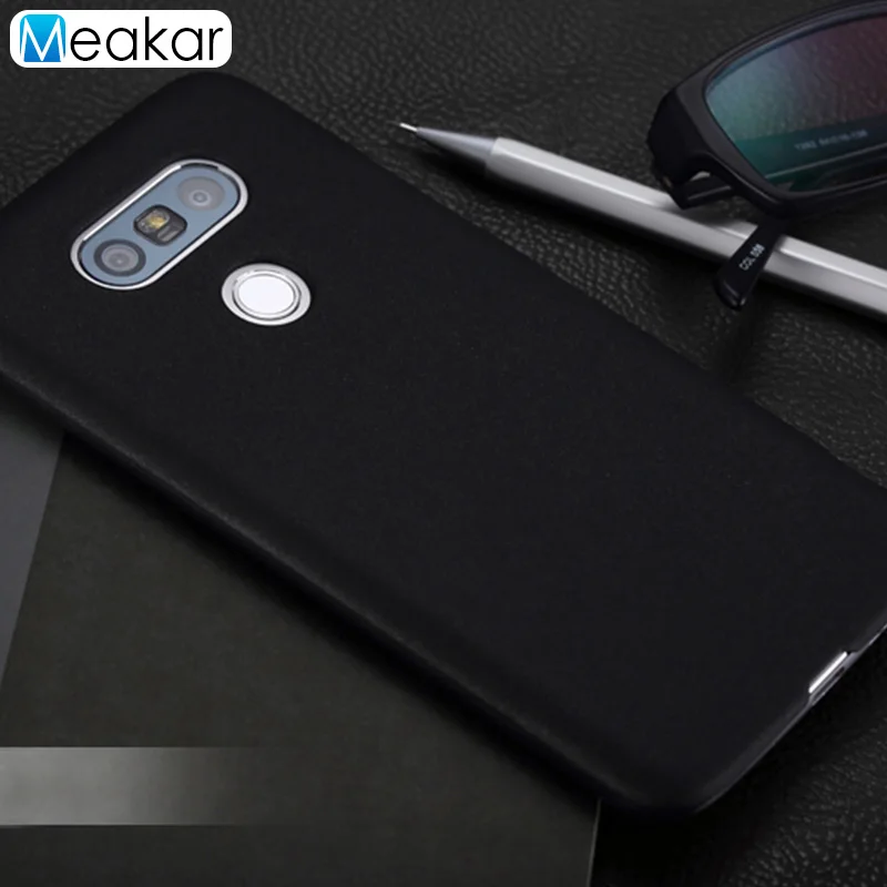 black Матовая Пластик Coque 5.3For Lg G5 чехол для Lg G5 Se H845 H840 H850 H860 F700 телефона чехол-лента на заднюю панель - Цвет: black