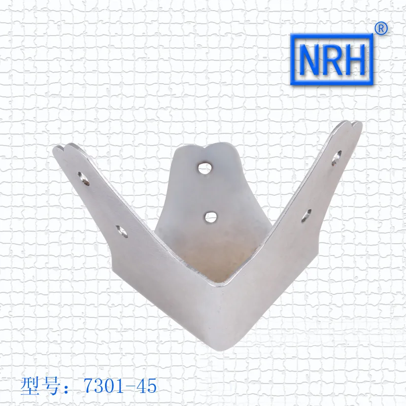 Металлические угловые авиационные сумки с квадратными углами алюминиевая