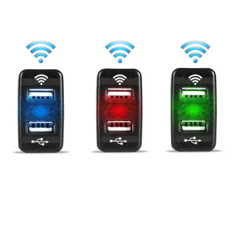 40x22 мм Bluetooth GPS локатор 12V 24V двойной Переходник USB для зарядки в машине Toyota Oct10