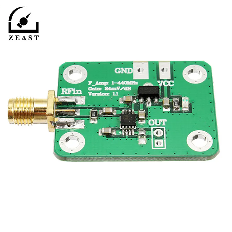 

AD8310 0.1-440MHz High-speed H-frequency RF Logarithmic Detector Power Meter For Amplifier Operating voltage 7-15V