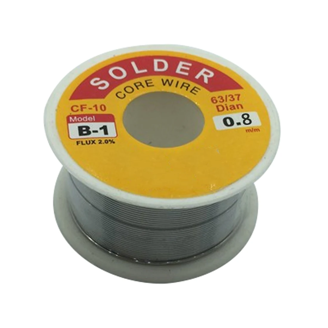 

New 0.8mm 50g Rosin Core Solder 63/37 Tin Lead Flux Soldering for Welder Iron Wire Reel Soldering Iron Wires Welding