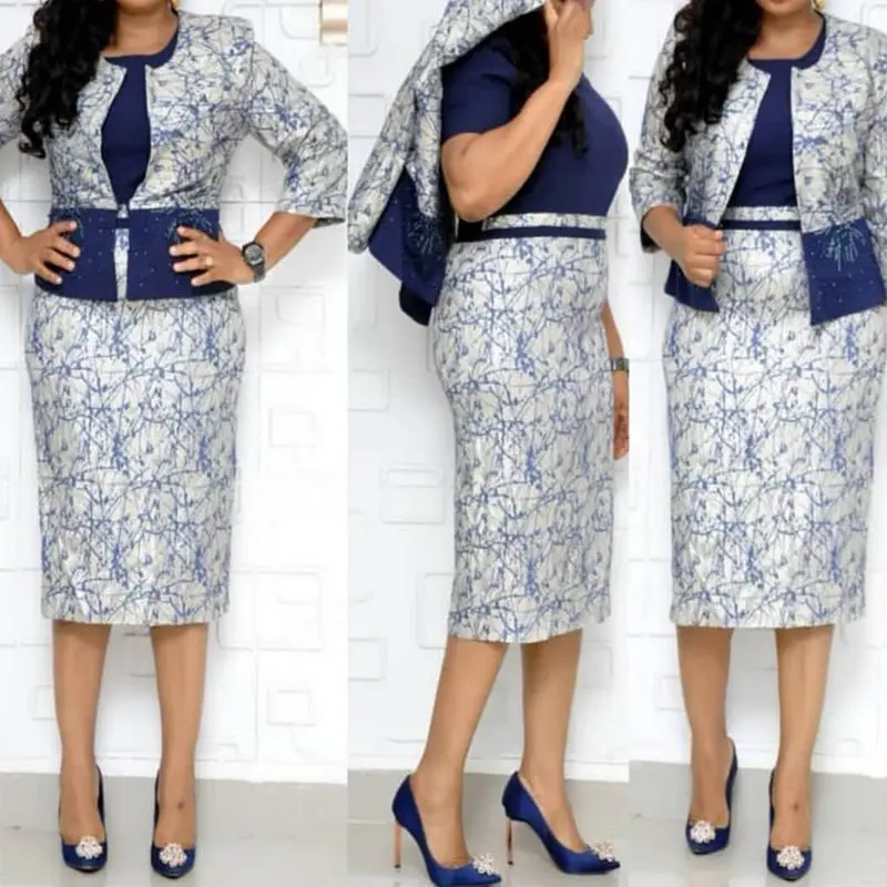 Summer Plus Size Party Office Ladies Elegant African Women Midi Dresses Pink Sweet Sexy Bodycon Print Retro Female Chic Dress | Женская