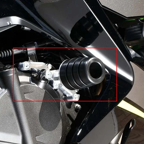 Мотоцикл для Kawasaki NINJA 250 NINJA 400 19 алюминиевая рамка украшения тела боковой протектор ползунки аксессуары