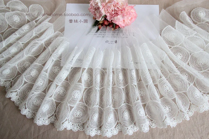 3 ярда/партия ручная работа Сделай Сам кружевная ткань одежда аксессуары для