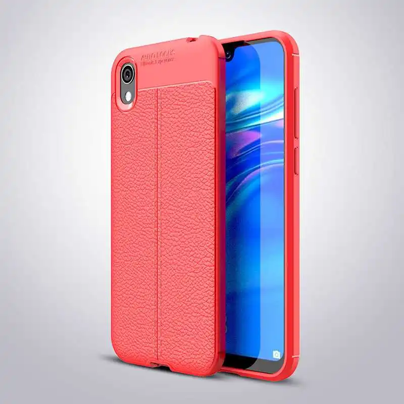 Red Модный противоударный мягкий чехол Mokoemi с рисунком личи 5,7" для huawei Honor 8 s, чехол для huawei Honor 8 s, чехол для телефона - Color: Red