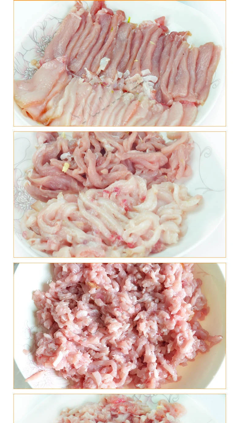 Промышленная ломтерезка для мяса электрическая машина для нарезки мяса Автоматическая Мясорубка из нержавеющей стали машина для резки мяса WQ-85-1
