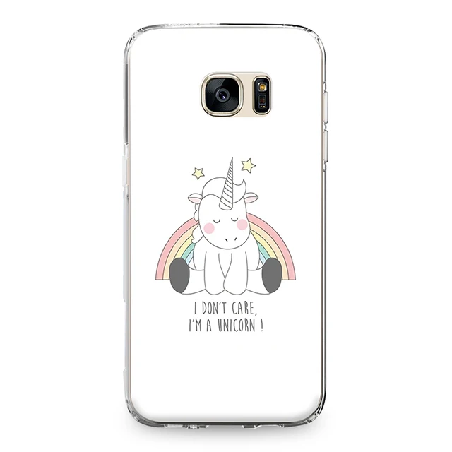 7104 Для Samsung Galaxy J3 J5 J7 A3 A5 A8 силиконовый чехол красивый цветок панда Star Единорог в лесу термополиуретановая накладка на заднюю панель - Цвет: 7104