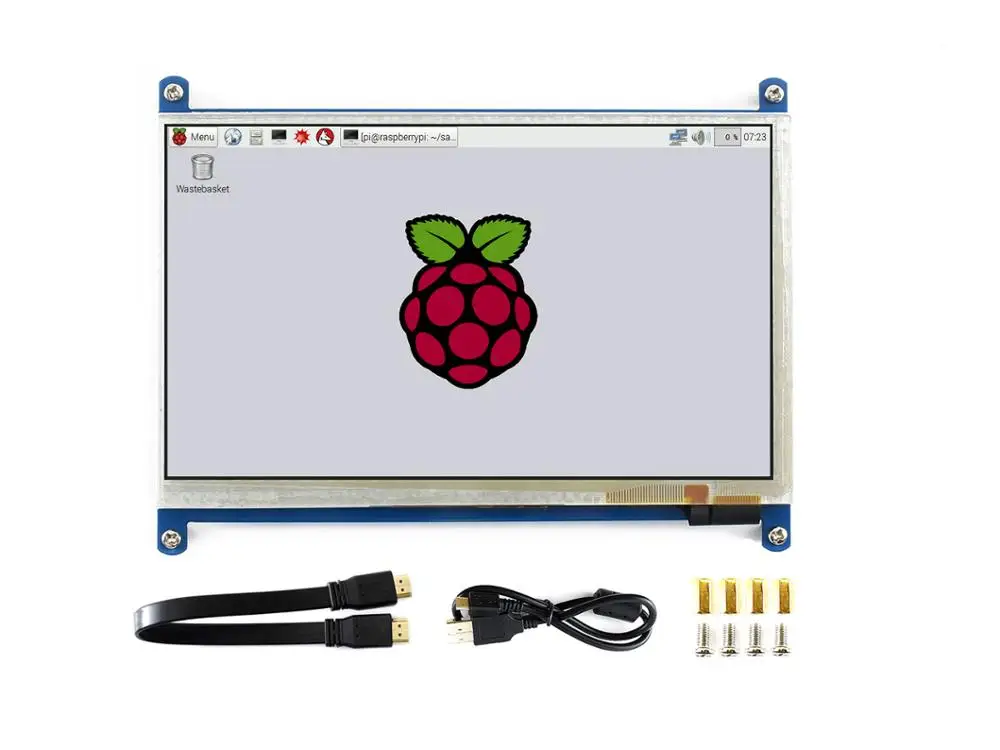 Waveshare7inch HDMI LCD (B) 800*480 7 дюймовый емкостный сенсорный экран интерфейс для Raspberry Pi