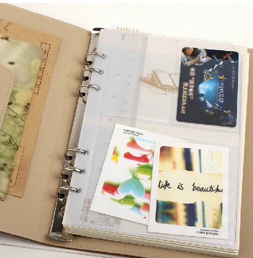 8 5 дюйма с отрывными листами 7 дюймов шестью отверстиями линейка