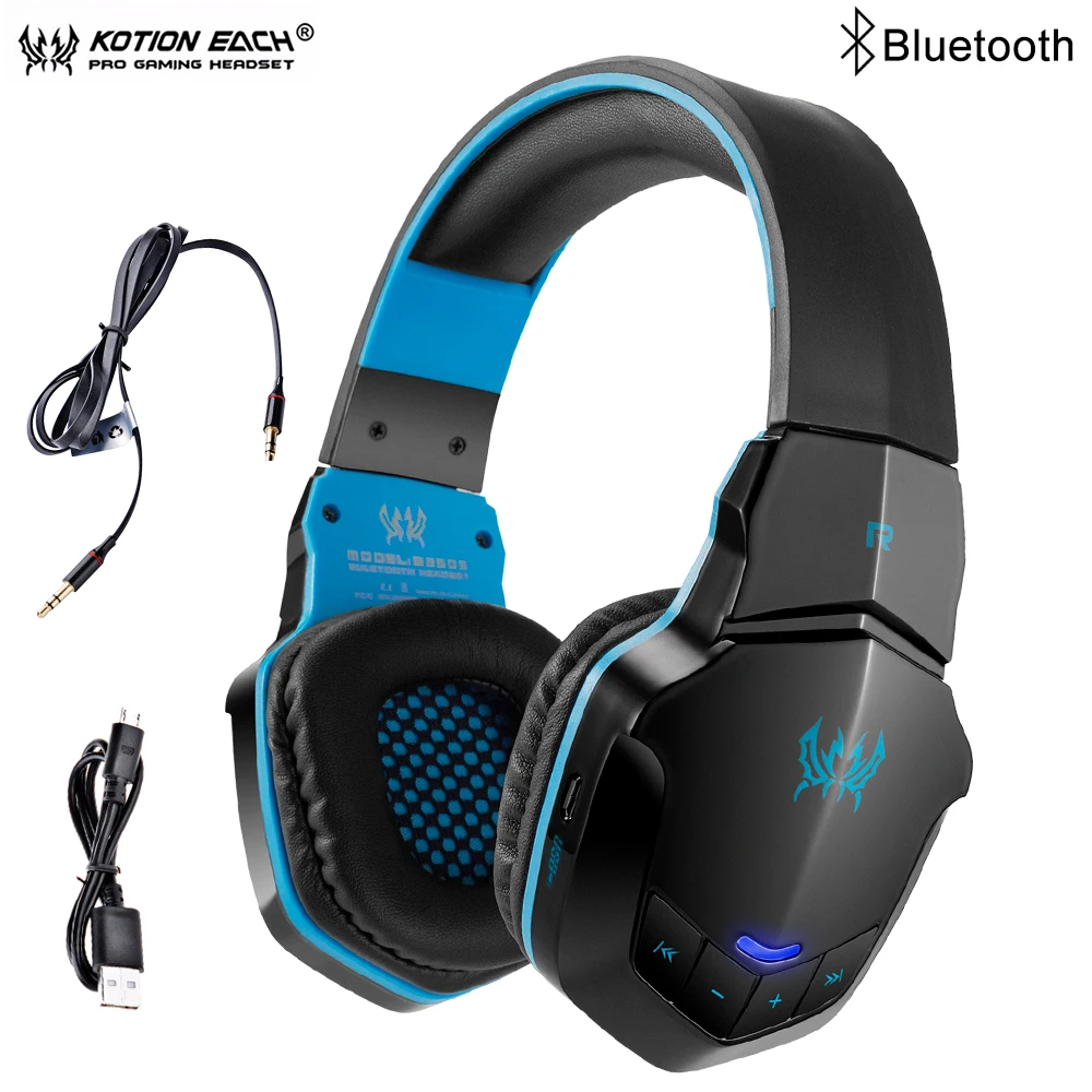 KOTION EACH B3505 Беспроводные Bluetooth Игровые наушники для телефона басовая