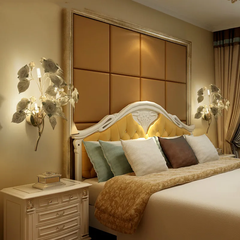 Гостиничный зал Led Бра Хрустальная настенная лампа для гардеробной спальни