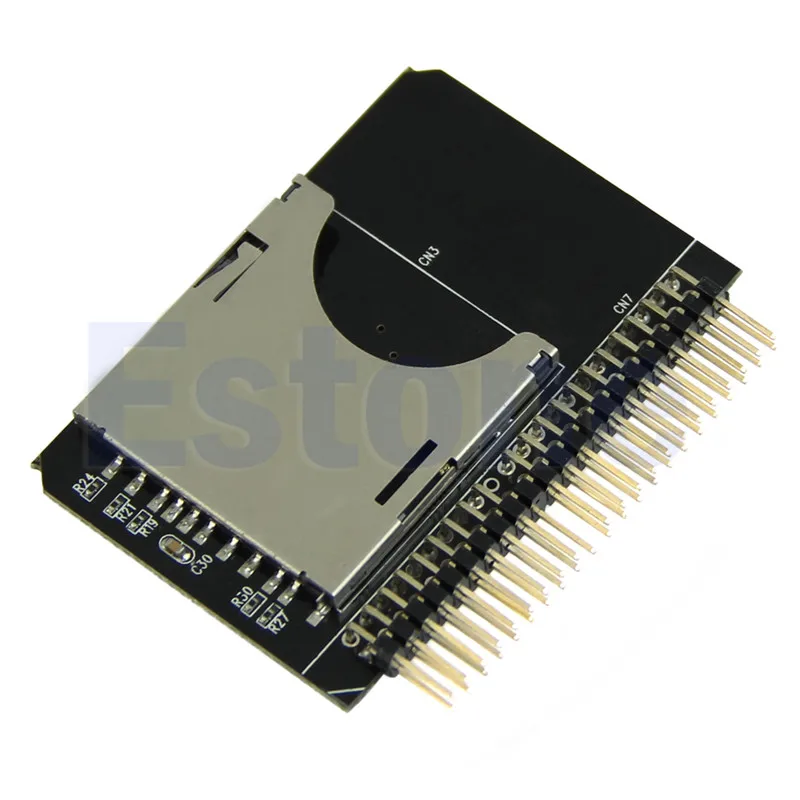 1 компл. SD/Micro SD карта памяти до 2,5 44pin IDE адаптер ридер для ноутбука карта расширения