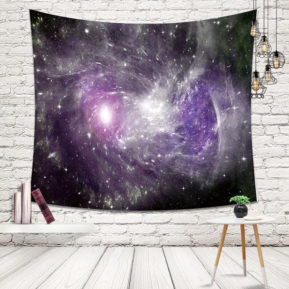Скандинавский популярный стиль гобелен со звездами и пространством материал