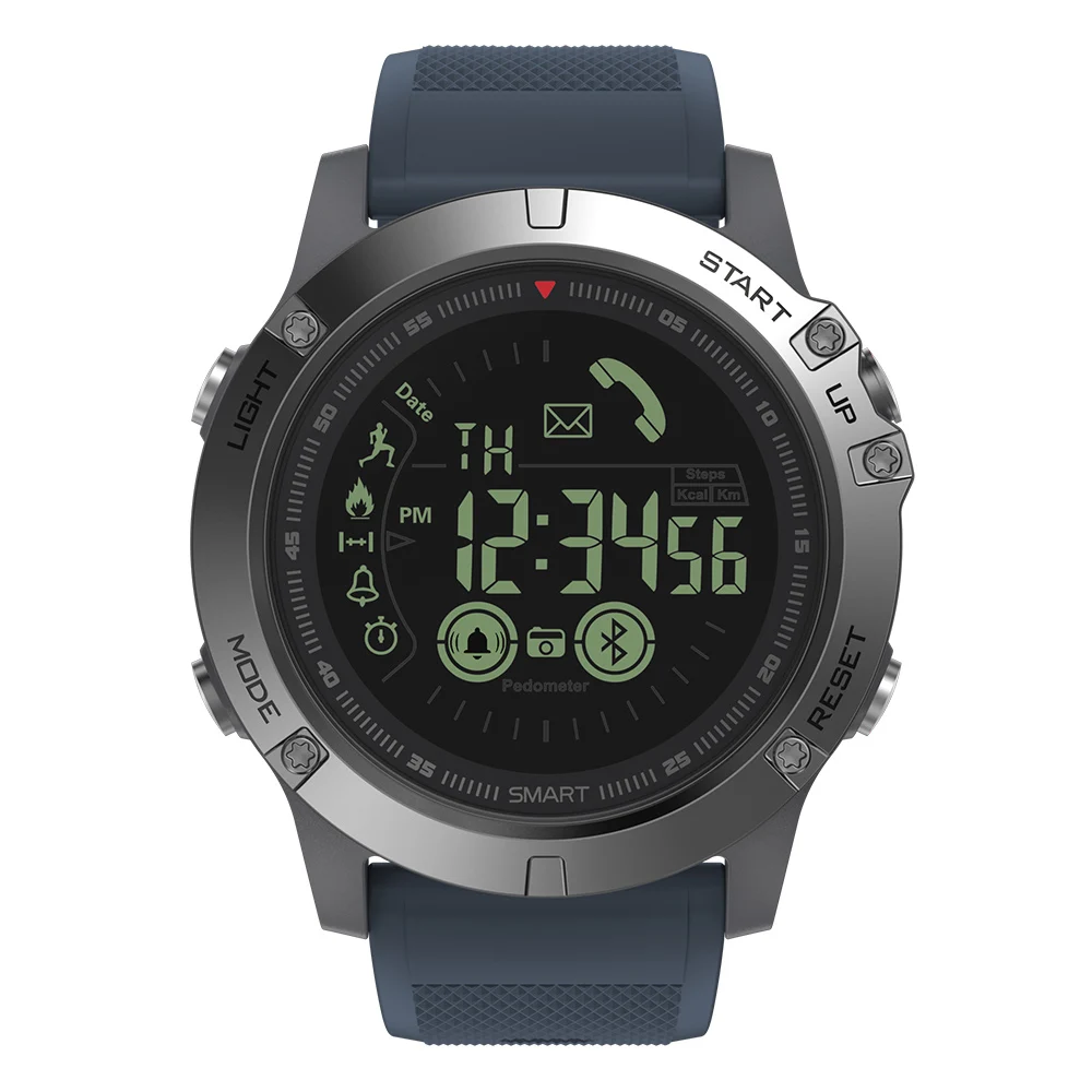 Умные часы Zeblaze VIBE 3 светящиеся с низким аккумулятором напоминающие о моментах