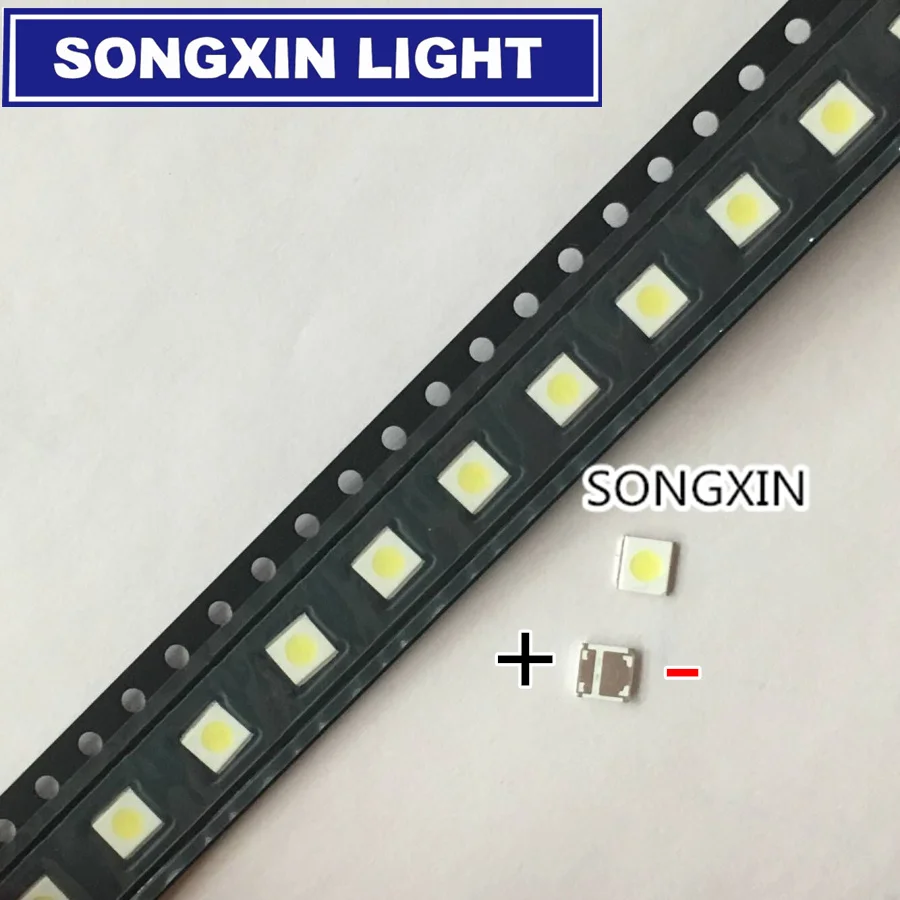 1000 шт. для WOOREE светодиодная подсветка LCD TV bead 3 V 1 W 3535 LED SMD Lamp cold white WM35E1F-YR07-eB |