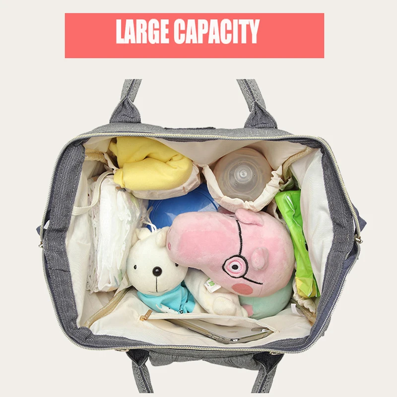 Сумки для подгузников с USB большая Улучшенная модная дорожная сумка