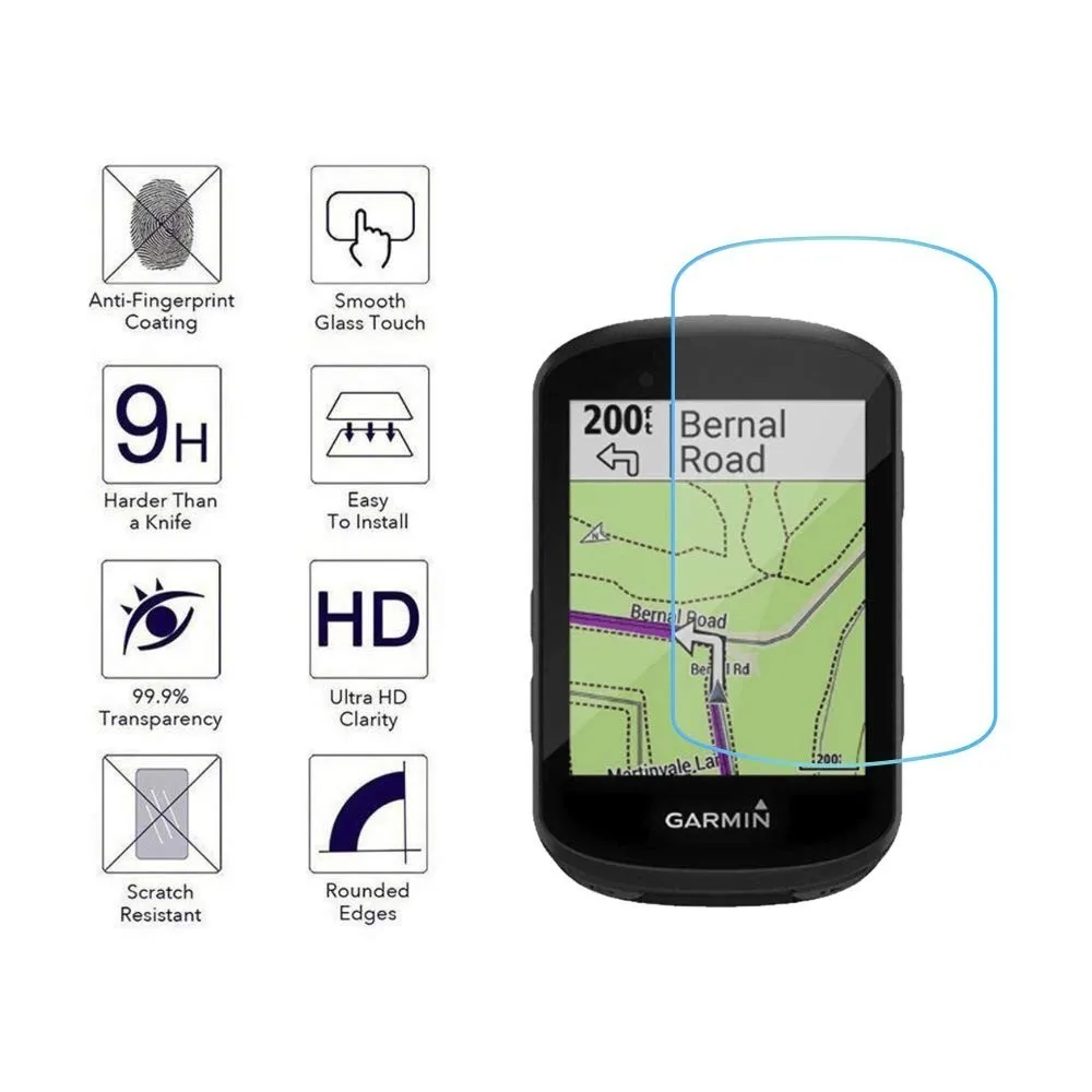 2PCS Tempered Glass Protective Film Guard For Garmin edge 530 830 edge530 edge830 Cycling GPS LCD Display Screen Protector Cover | Мобильные