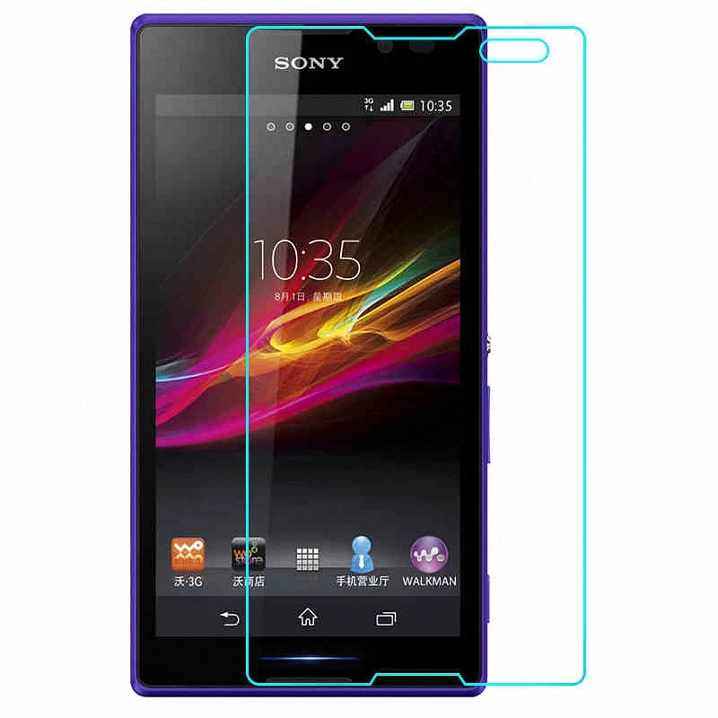 Закаленное стекло для Sony Xperia C 5 дюймов Защитная пленка экрана S39H C2305|screen protector|screen