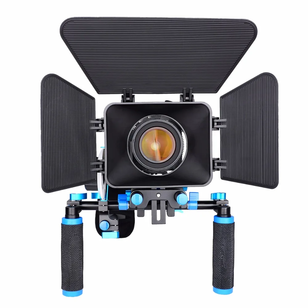 YELANGU D4 DSLR Rig Movie Kit плечевой держатель легко для съемки DV 5d mark ii 6d d800 d610 Стабилизатор