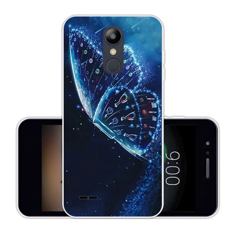 5.0&quot Soft TPU for Fundas LG K8 (2018) / K9 Carcasas Luxury Clear Silicone Mobile Phone Scenic Eagle Cover K 8 Back Shell |