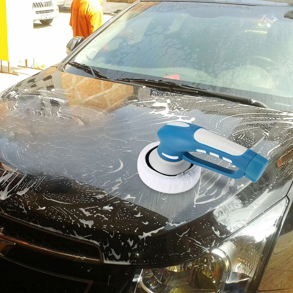 Уход за полировкой автомобиля, мини беспроводной автомобильный полировщик, смазочный станок, ручной Электрический автомобильный очиститель, мощный шлифовальный воск, инструменты