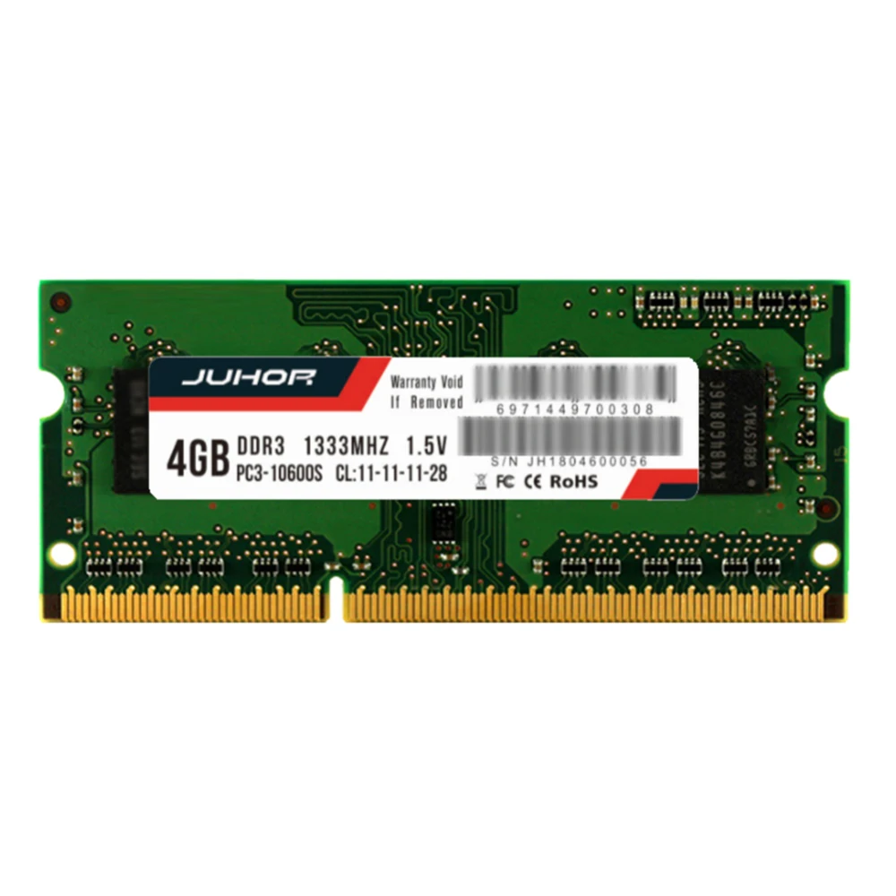 Память для ноутбука 4GB 8GB PC3 10600 1600 MHZ 204Pin 1 5 V SODIMM|Оперативная память| |