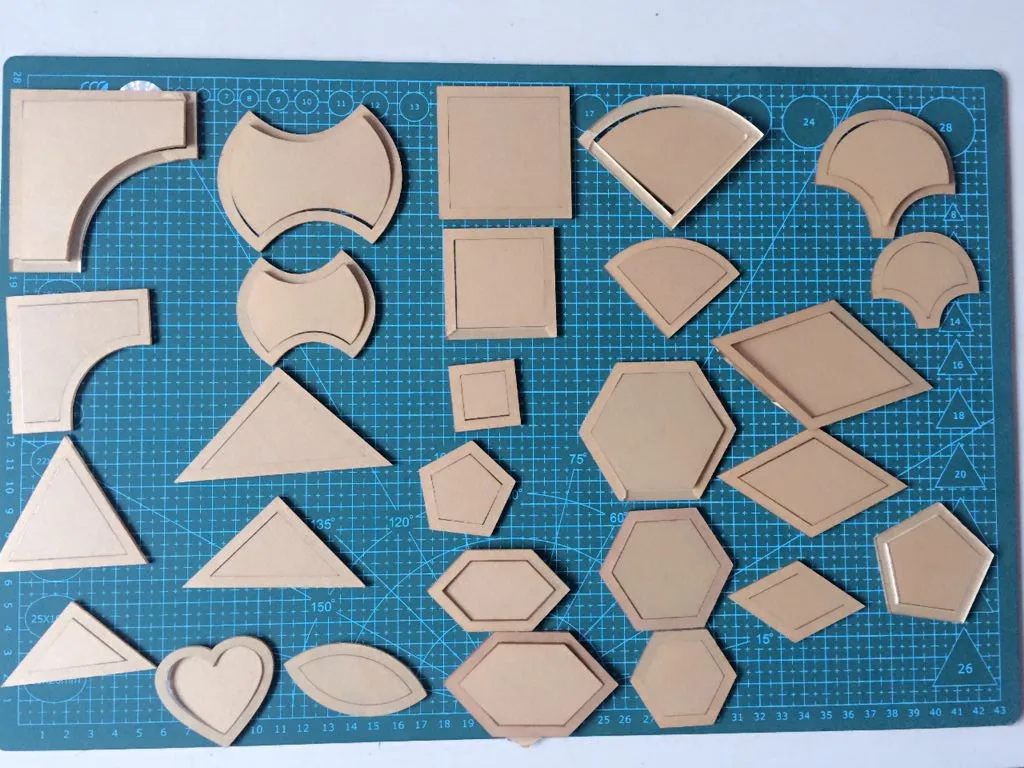 54PCS001 54 шт./компл. квилтер инструмент для укладки волос Ткань для лоскутного шитья принадлежности ручной разные шаблоны для стеганых изделий Акриловые DIY инструмент для лоскутного шитья - Цвет: 54PCS001