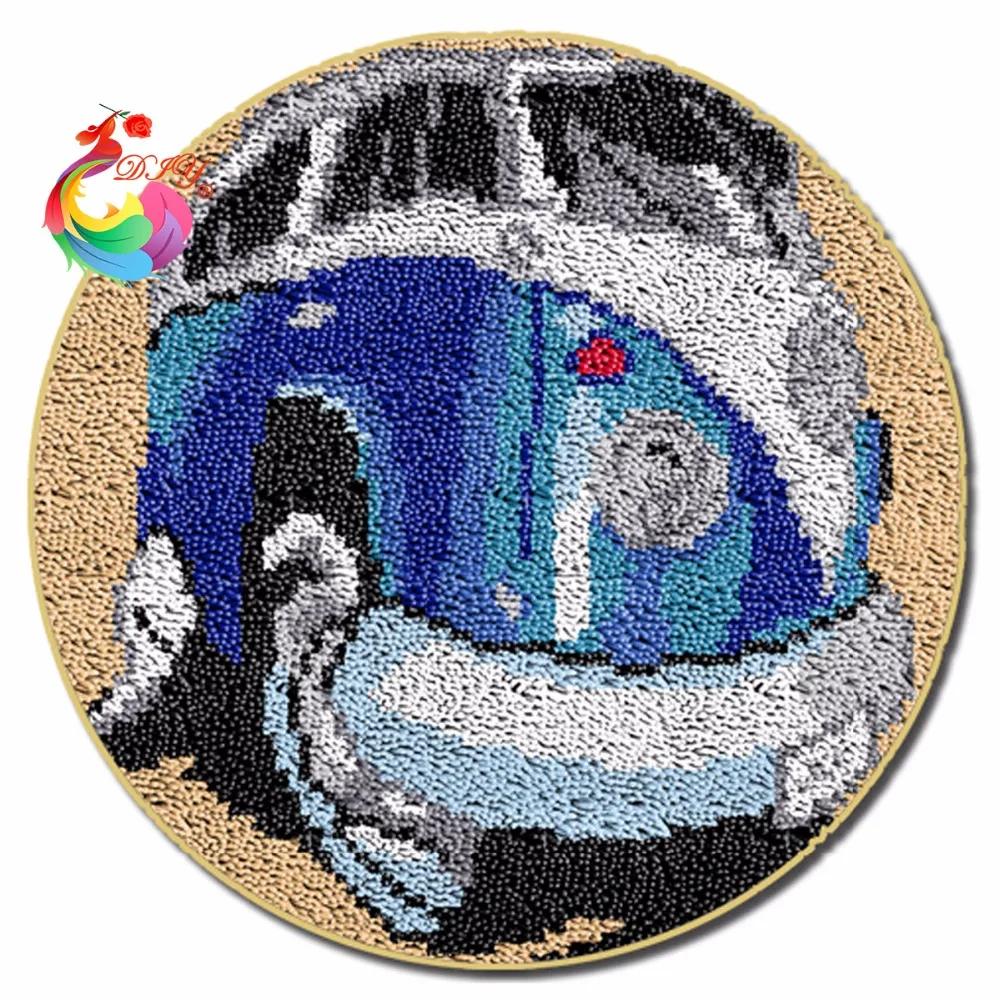 Набор крючков с защелкой ворсистый ковер ручной работы искусственный крючки для