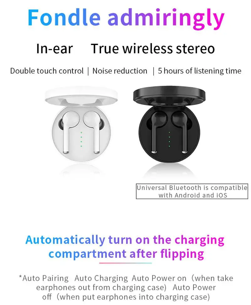 TW40 TWS беспроводной Bluetooth беспроводная гарнитура для наушников наушники с зарядным устройством для Xiaomi iPhone PK i30 i60