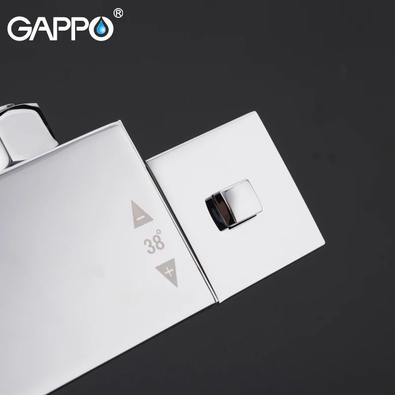 GAPPO смеситель для душа s настенный ванной комнаты Водопад Термостатический кран