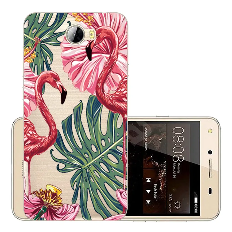 CROWNPRO, мягкий силиконовый чехол из ТПУ для huawei Y5 II Y5 2/Y6 II Compact/Honor 5A LYO-L21, задняя крышка для huawei Y5II, чехол для телефона s