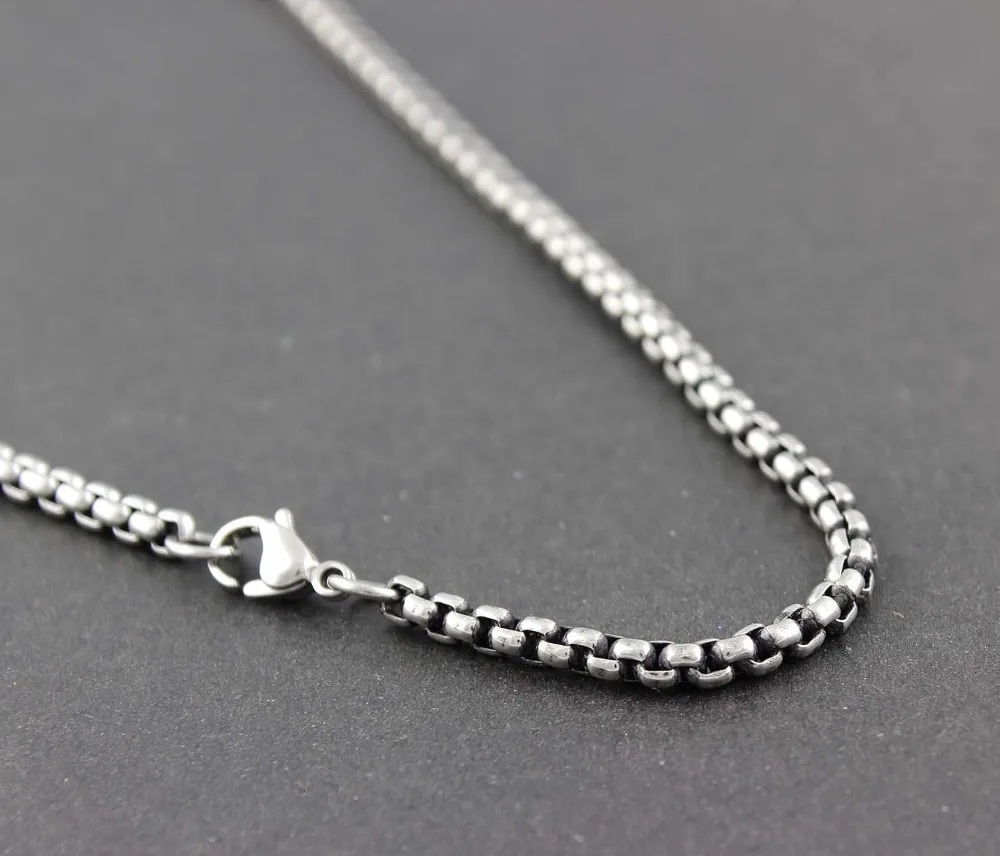 Железный Мальтийский крест Чоппер из нержавеющей стали мужское ожерелье с