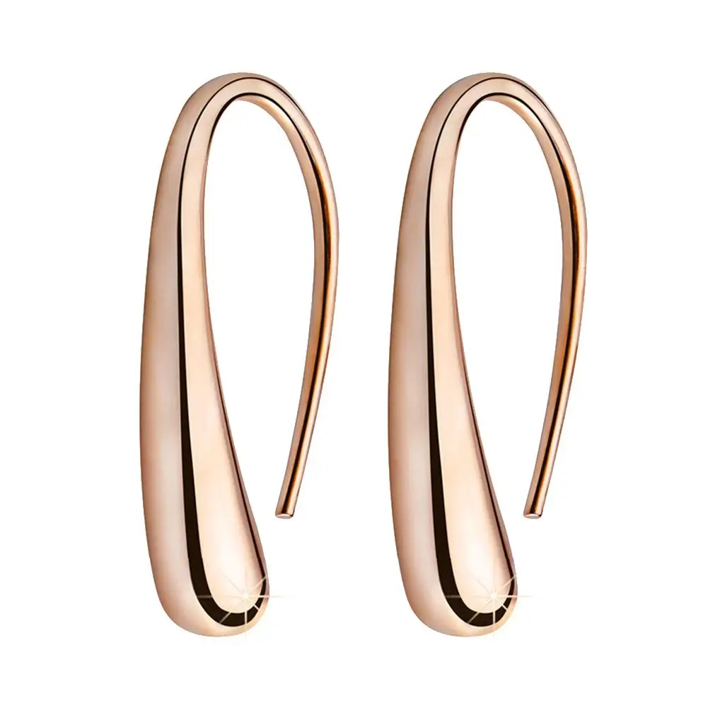 Женские серьги Крючки из сплава в форме капли пирсинг подарок для вечеринки