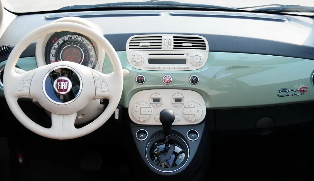 OZGQ автомобильный dvd-плеер Android 6,0 для Fiat 500 2007- HD экран Авто gps навигация Bluetooth, радио, ТВ аудио видео музыка стерео