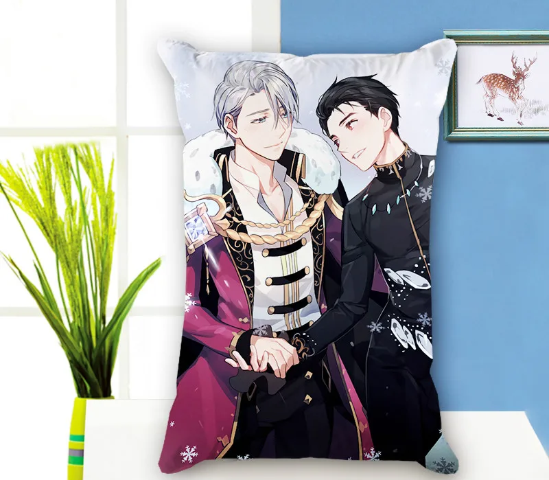 Японское аниме Юри на льду Прямоугольная подушка Чехол dakimakura Наволочка декоративная подушка чехол дропшиппинг