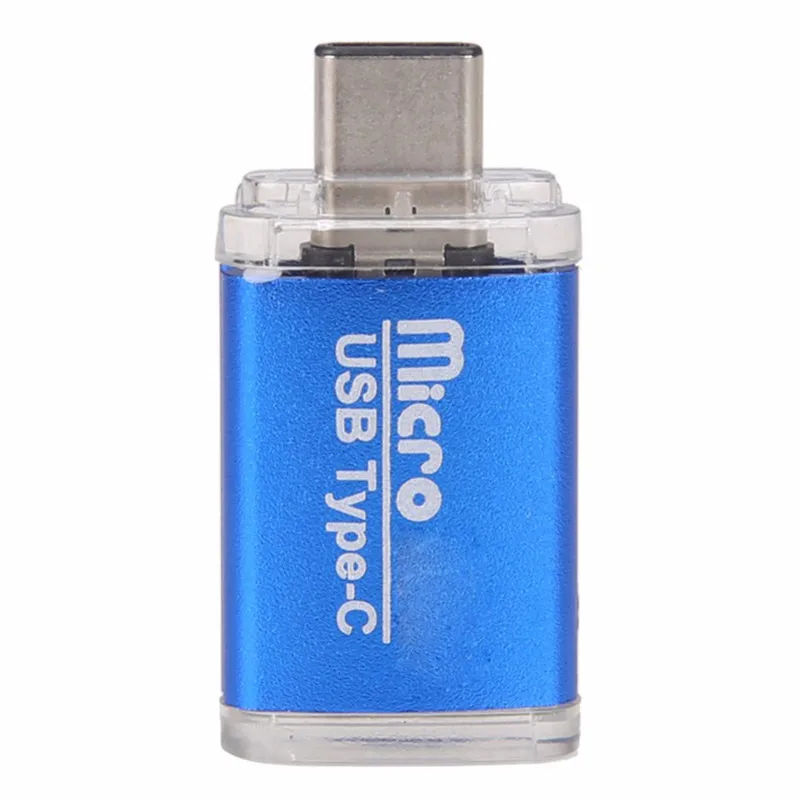 Устройство для чтения карт памяти USB 3 1 TYPE C из алюминиевого сплава