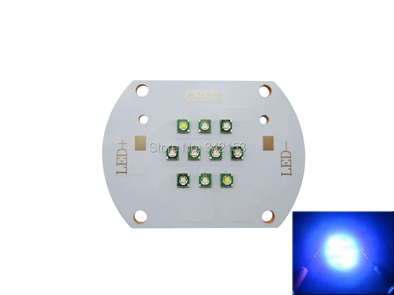 Topled светильник 30 Вт Cree XPE XP-E настраиваемый аквариум светодиодный излучатель лампа светильник 475nm синий 450nm Королевский синий холодный белый 10000K