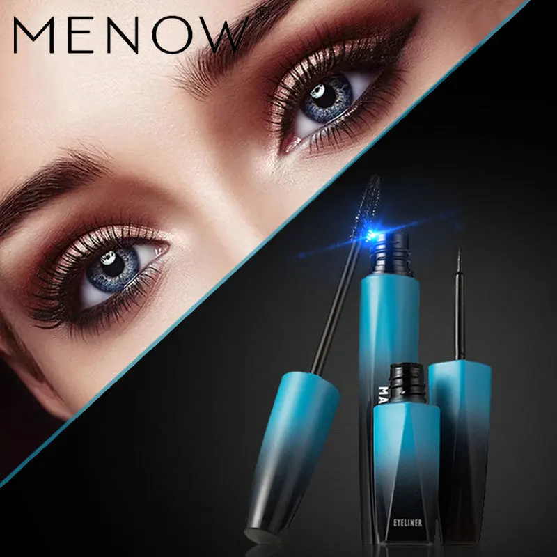 Menow 5 шт. набор косметики BB крем и 12 цветов Тени для век и Водостойкая тушь для ресниц комплект подводки для глаз и матовая помада и бровей 5464