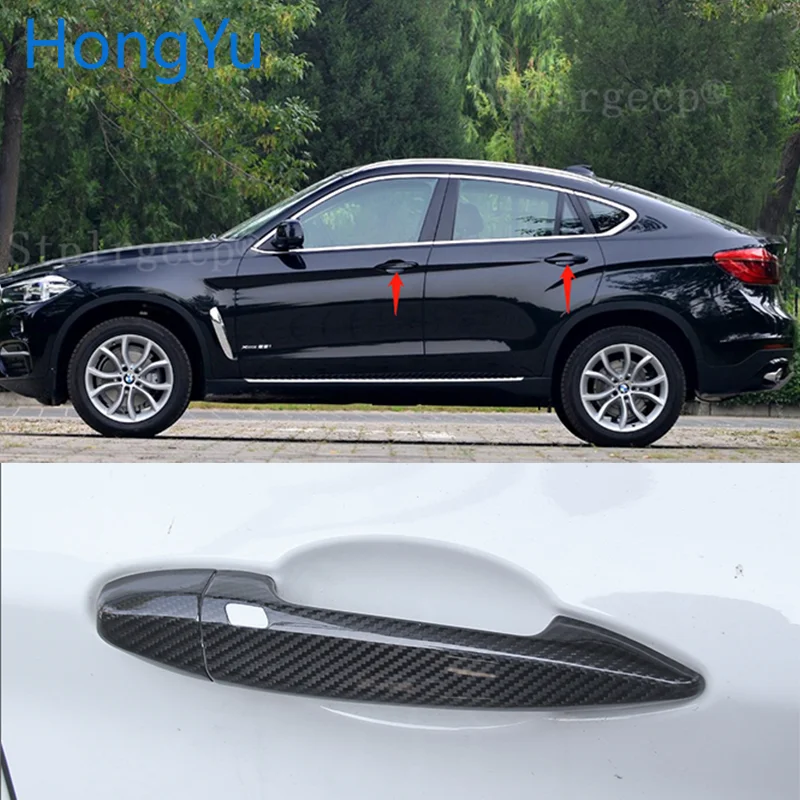 Для BMW x6 F16 xDrive28i xDrive35i M sport 2015 2016 2017 2018 2019 100% Настоящее углеродное волокно авто
