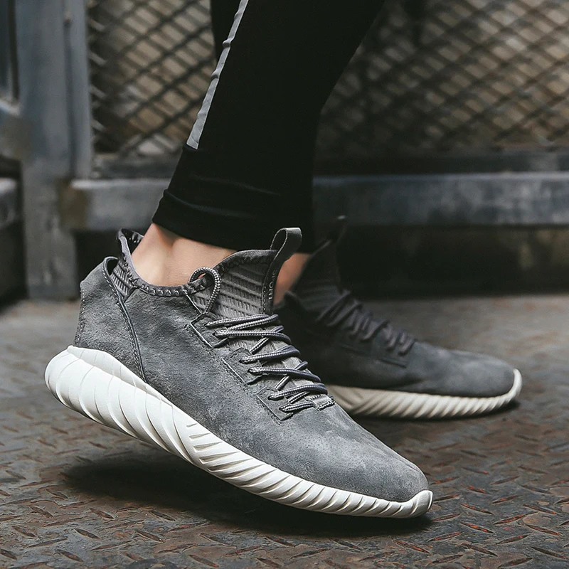 Men's Pigskin Leather Casual Shoes Classic Fashion Male Lace Up Flats Men Sneakers Flat Heel Tenis Masculino HH-485 | Обувь