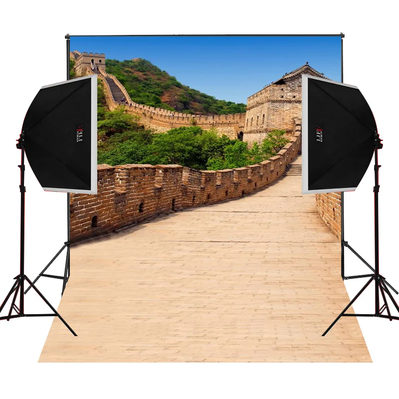 Великая стена в солнце живописный для фото камеры fotografica Studio винил фотографии