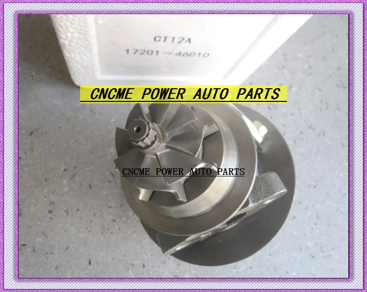 Турбокомпрессор CHRA CT12A 17208 46010 17201 Для TOYOTA Lexus Soara Supra 90 1JZ GTE 1JZGTE л|turbo cartridge|cartridge turboturbo