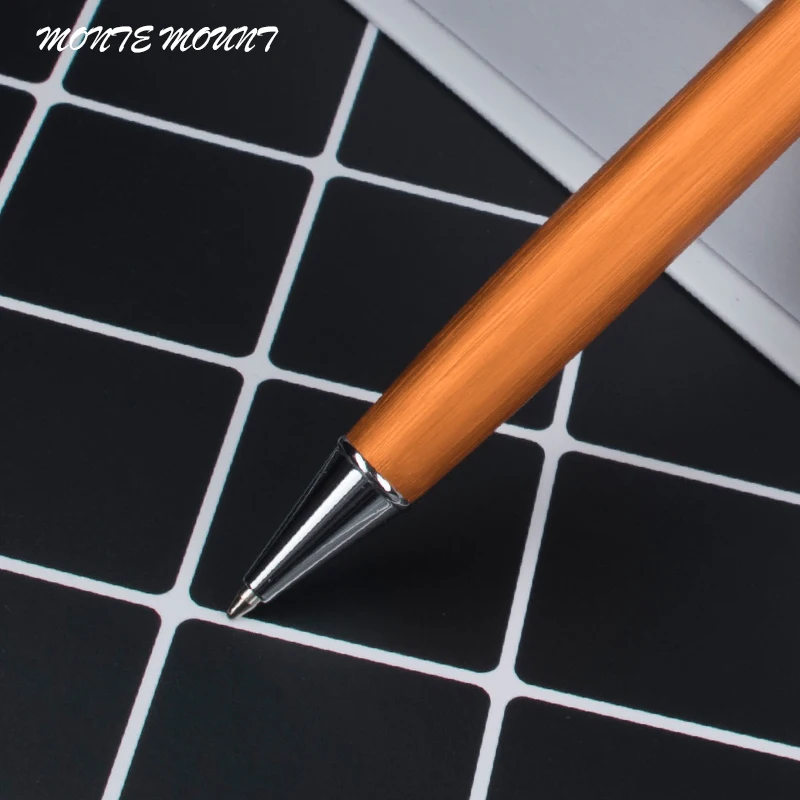 MONTE MOUNT Высококачественная деревянная ручка шариковые ручки с металлическими