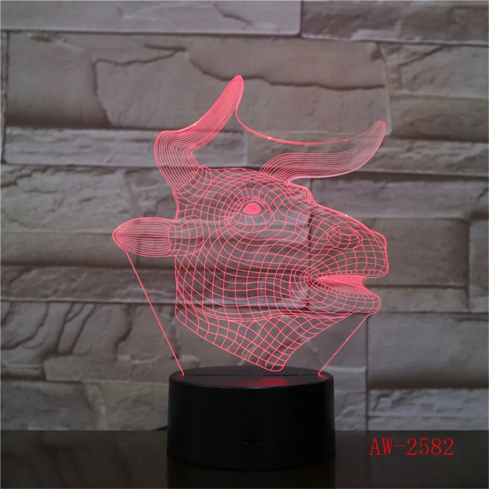Наруто 7 цветов Изменение Настольная проекционная лампа USB мультфильм uzumaki Наруто Сасу kekakash свет Led фигурка люминесцентные игрушки