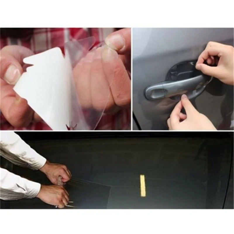 10 см * 3 м прозрачная Автомобильная Наклейка виниловая DIY пленка для рулонной