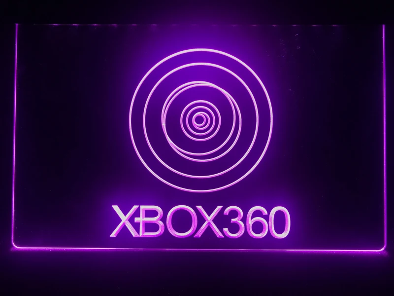 Светодиодные неоновые вывески E015 Xbox 360 | Дом и сад